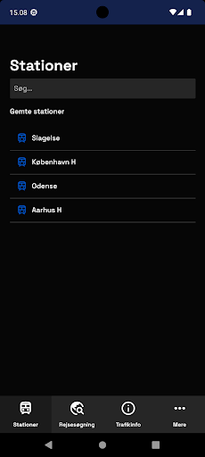 Android application Toginfo screenshort