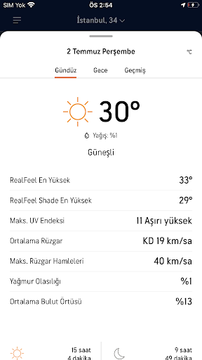 AccuWeather Hava Durumu ekran görüntüsü