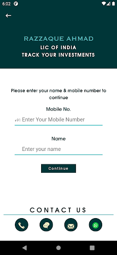 Android application Razzaque Ahmad screenshort