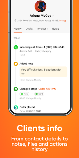 Webasyst CRM Screen 3