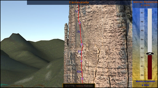 Android application Climb in Riglos screenshort