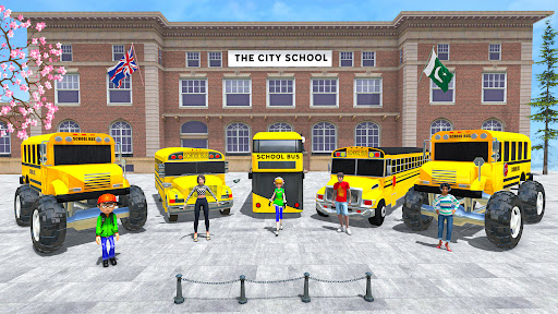City School Bus Driving Sim:3D 1.12 screenshots 1