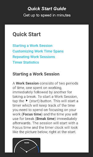 iiFocus for time management and productivity