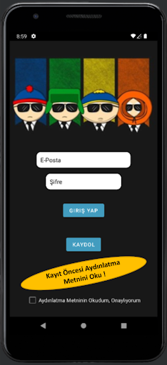 Android application Catch Southpark - Oyna & Kazan screenshort
