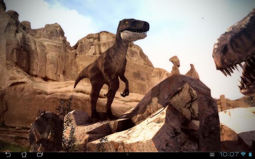 Dinosaurs 3D Pro lwp Skärmdump