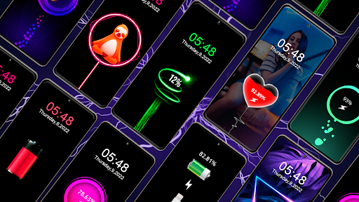Android application Mobile Charging Animation App screenshort