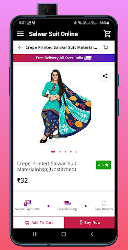 Salwar Suit Online Shopping Screen 3