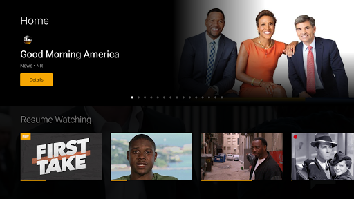 Screenshot of Comporium Stream TV