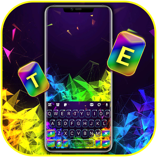 Prism Rainbow Keyboard Backgro logo