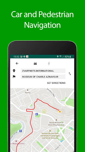 Yerevan Offline Map and Travel Screen 2