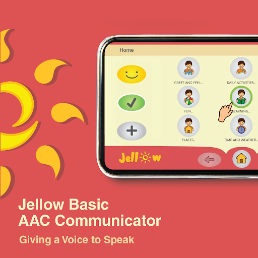 Android application Jellow Basic AAC Communicator screenshort