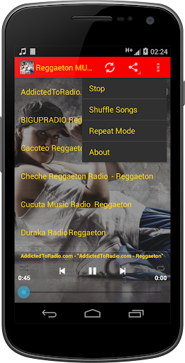 Raggaeton MUSIC Radio Screen 3
