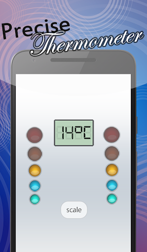 Precise thermometer Screen 3