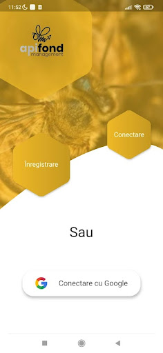 Android application BeeConnect screenshort