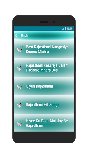 Android application Rajasthani Songs MP3 screenshort