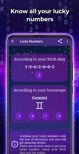Numerology - Your life path Screen 3