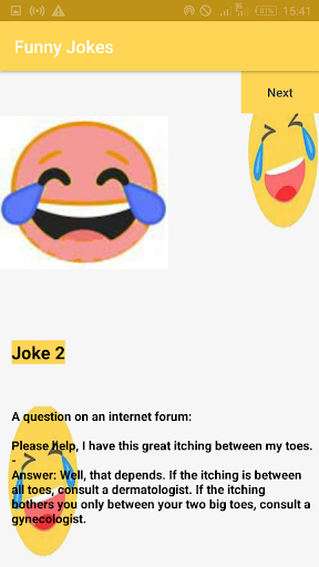 Funny jokes Screenshot 4 - AppWisp.com