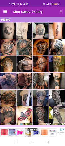 Mens Tattoos Gallery Screen 2