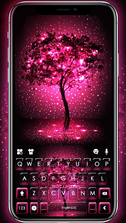 Neon Pink Galaxy Theme - 8.7.1_0621 - (Android)