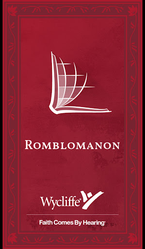 Android application Romblomanon Bible screenshort