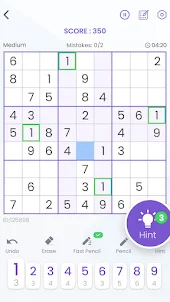 Classic Sudoku Puzzle Games