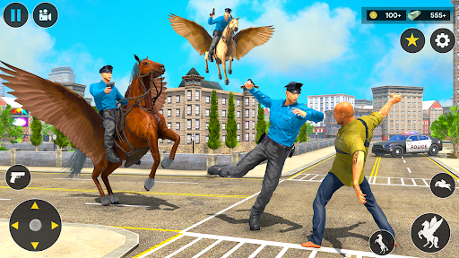 Wild Flying Horse Simulator 5