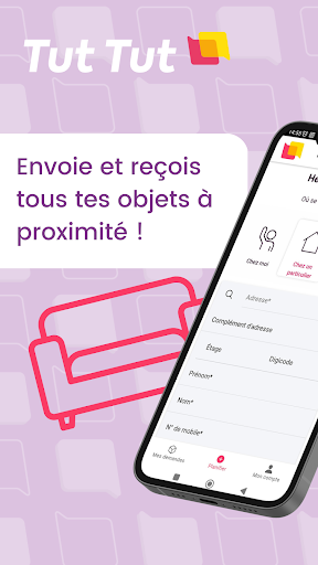 Android application Tut Tut screenshort