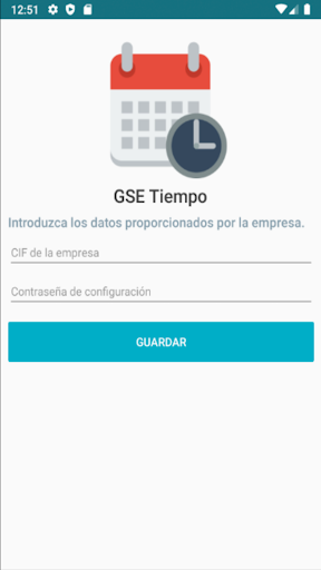 Android application GSE Tiempo screenshort
