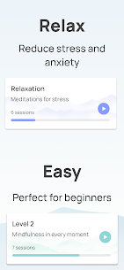 Serenity: Guided Meditation MOD APK (Premium Unlocked) 2