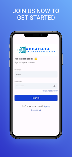 Android application Abbadata screenshort