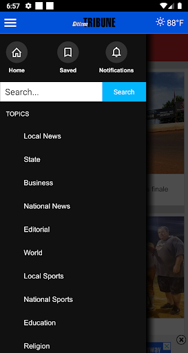 Citizen Tribune Screen 3