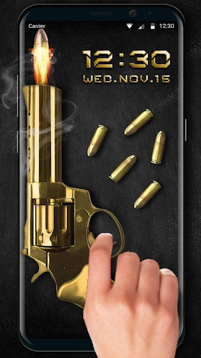 Android application Revolver Lock Screen screenshort