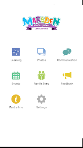 Android application Marsden Kindergarten screenshort