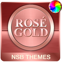 「Rosé Gold theme for Xperia」のアイコン画像
