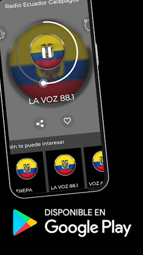 Radio Ecuador Galapagos Screen 2