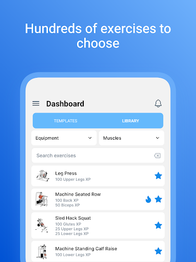 Screenshot of Workout Quest - Gamified Gym