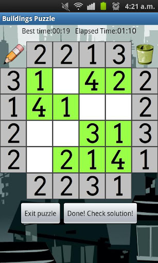 Buildings Puzzle Screen 2
