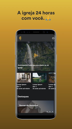 Android application Semente Santa screenshort