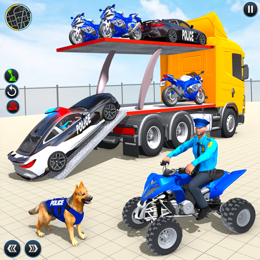 Police ATV Transporter Games  Icon