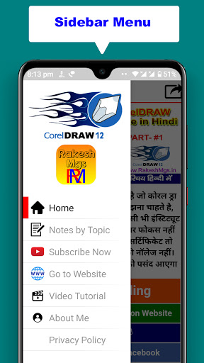 CorelDRAW 12 Notes Screen 2