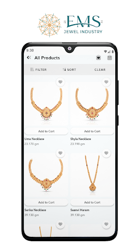 EMS Jewel Industry Screen 2
