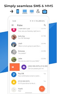 Pulse SMS (Phone/Tablet/Web) Capture d'écran