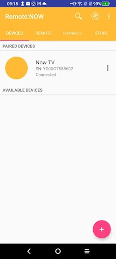 Remote: NOW Pro Screen 3