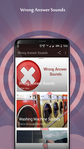 Android application Fan Noises Sounds screenshort