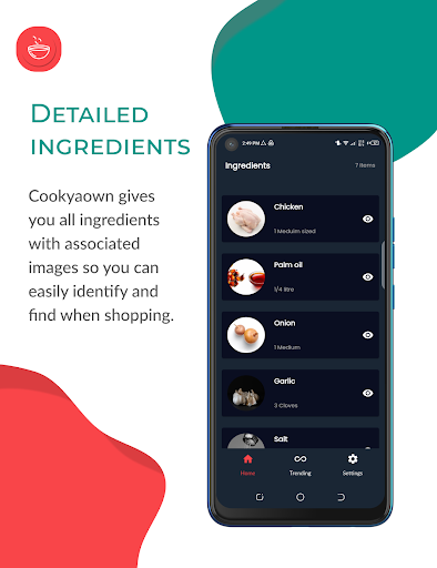 AfroRecipes Screen 2