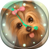 Puppies Analog Clock Widget icon