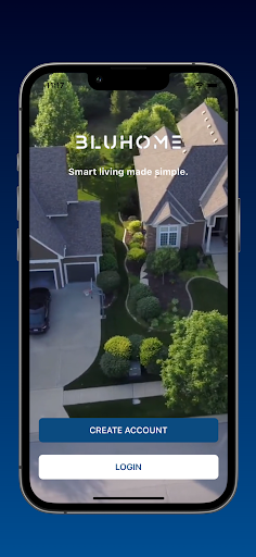 Android application BluHome screenshort