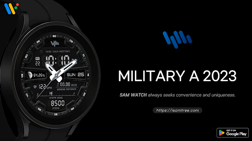 Android application SamWatch Military A 2023 screenshort