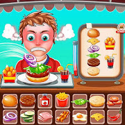 Burger Maker Fast Food Cooking  Icon