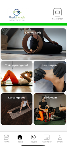 Die PHYSIO App Screen 2